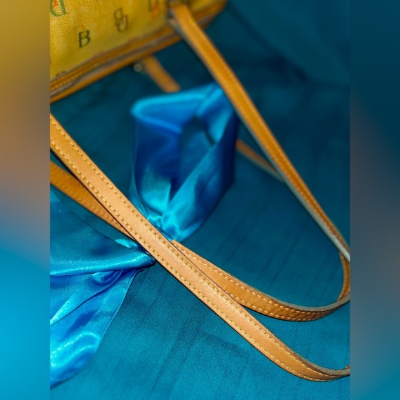 Dooney & Bourke Y2K Rainbow Zipper Signature Logo Monogram Satchel Handbag - Picture 9 of 16